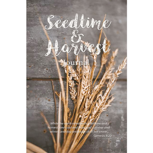 My Personal Seedtime & Harvest Journal
